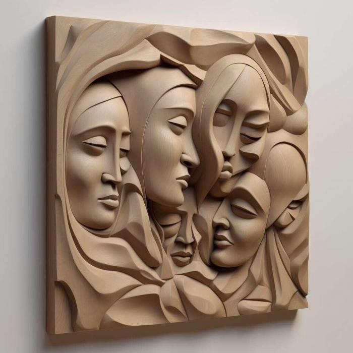 نموذج ثلاثي الأبعاد لآلة CNC 3D Art 